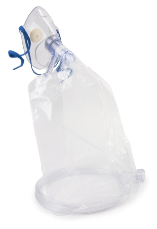 NonRebreather Oxygen Mask McKesson Elongated Style Pediatric User One Size Fits Most Adjustable Nose Clip / Elastic Strap NonRebreather Oxygen Mask McKesson Elongated Style Pediatric User One Size Fits Most Adjustable Nose Clip / Elastic Strap