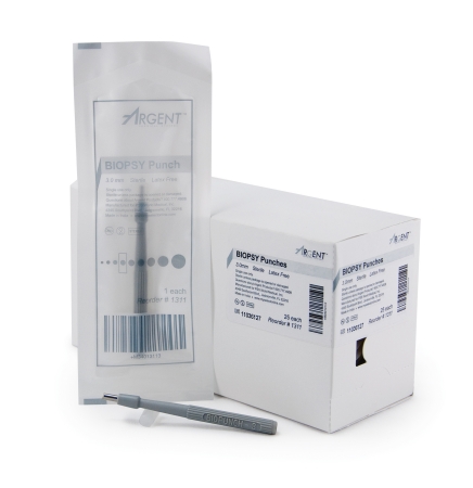 Biopsy Punch McKesson Argent™ Dermal 3 mm Biopsy Punch McKesson Argent™ Dermal 3 mm
